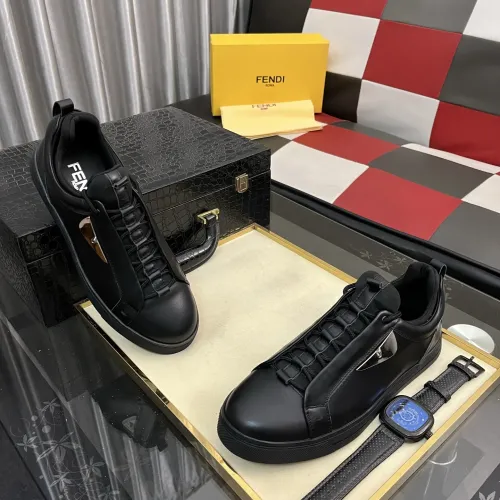 Replica Fendi Casual Shoes For Men #1399300 $82.00 USD for Wholesale
