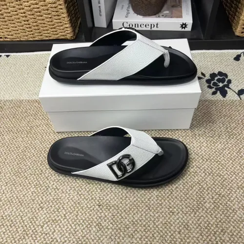 Cheap Dolce &amp; Gabbana D&amp;G Slippers For Men #1399453, $$60.00 USD On Dolce &amp; Gabbana D&amp;G Slippers