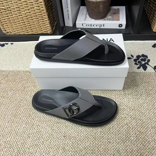 Cheap Dolce &amp; Gabbana D&amp;G Slippers For Men #1399457, $$60.00 USD On Dolce &amp; Gabbana D&amp;G Slippers