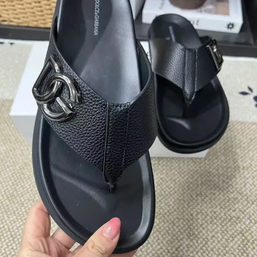 Replica Dolce & Gabbana D&G Slippers For Men #1399460 $60.00 USD for Wholesale