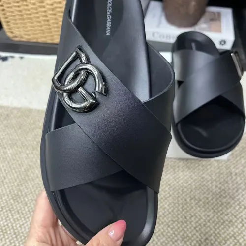 Replica Dolce & Gabbana D&G Slippers For Men #1399476 $60.00 USD for Wholesale