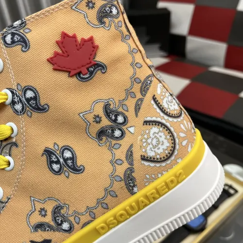 Replica Dsquared High Tops Shoes For Men #1399520 $85.00 USD for Wholesale