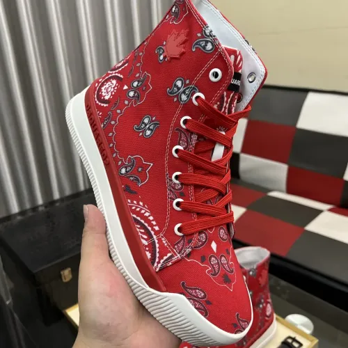 Replica Dsquared High Tops Shoes For Men #1399522 $85.00 USD for Wholesale