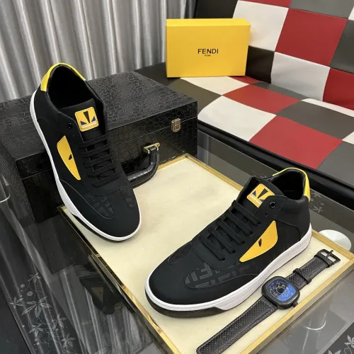 Replica Fendi Casual Shoes For Men #1399541 $82.00 USD for Wholesale