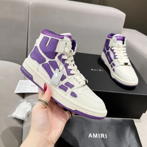 Replica Amiri High Tops Shoes For Men #1399578 $108.00 USD for Wholesale