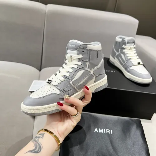 Replica Amiri High Tops Shoes For Men #1399584 $108.00 USD for Wholesale