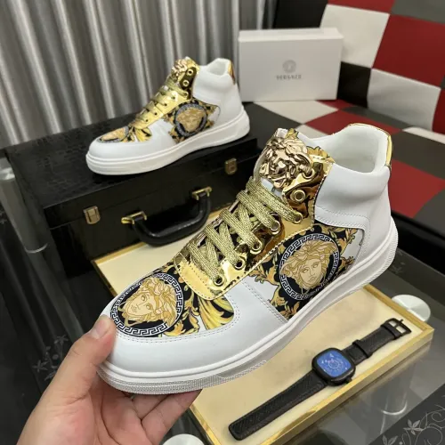 Cheap Versace High Tops Shoes For Men #1399592, $$82.00 USD On Versace High Tops Shoes