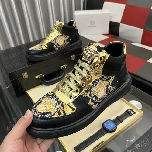 Cheap Versace High Tops Shoes For Men #1399593, $$82.00 USD On Versace High Tops Shoes