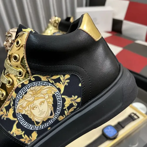 Replica Versace High Tops Shoes For Men #1399593 $82.00 USD for Wholesale