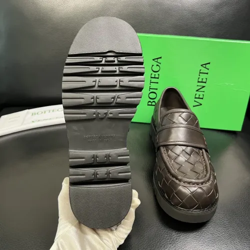 Replica Bottega Veneta BV Leather Shoes For Men #1399616 $135.00 USD for Wholesale