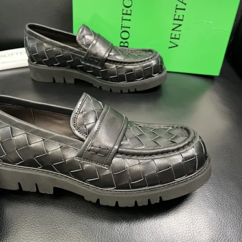 Replica Bottega Veneta BV Leather Shoes For Men #1399617 $135.00 USD for Wholesale
