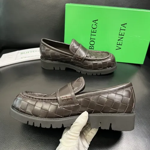 Replica Bottega Veneta BV Leather Shoes For Women #1399618 $135.00 USD for Wholesale