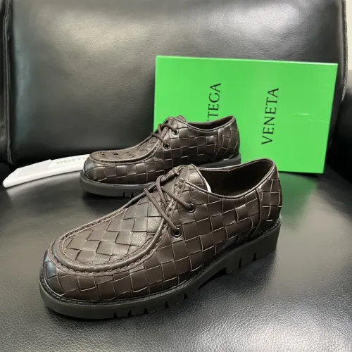 Replica Bottega Veneta BV Leather Shoes For Women #1399641 $150.00 USD for Wholesale