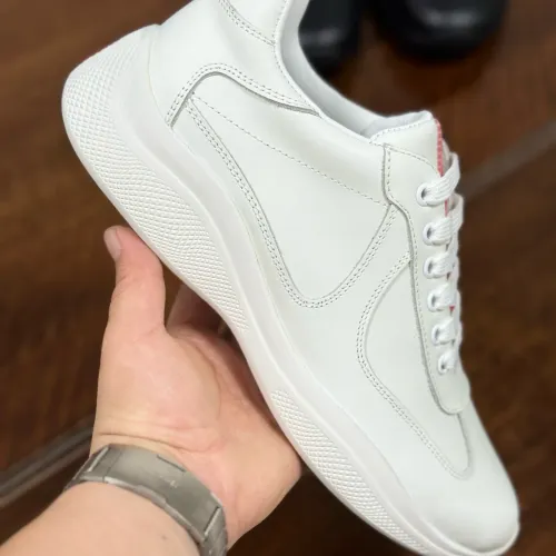 Replica Prada Casual Shoes For Men #1399657 $92.00 USD for Wholesale