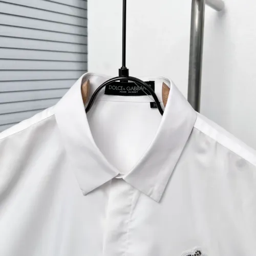 Replica Dolce & Gabbana D&G Shirts Long Sleeved For Men #1399667 $64.00 USD for Wholesale