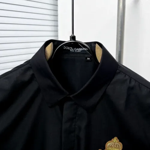 Replica Dolce & Gabbana D&G Shirts Long Sleeved For Men #1399670 $64.00 USD for Wholesale