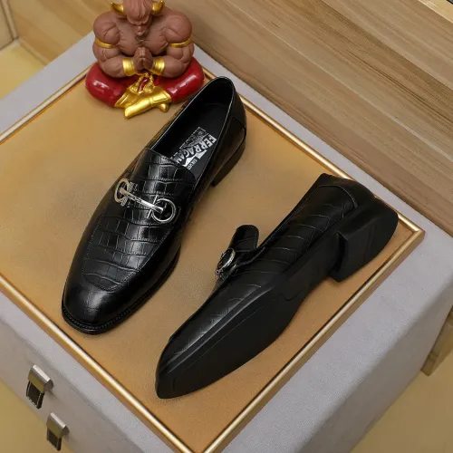 Cheap Salvatore Ferragamo Leather Shoes For Men #1399779, $$88.00 USD On Salvatore Ferragamo Leather Shoes