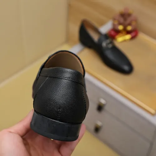 Replica Salvatore Ferragamo Leather Shoes For Men #1399797 $108.00 USD for Wholesale