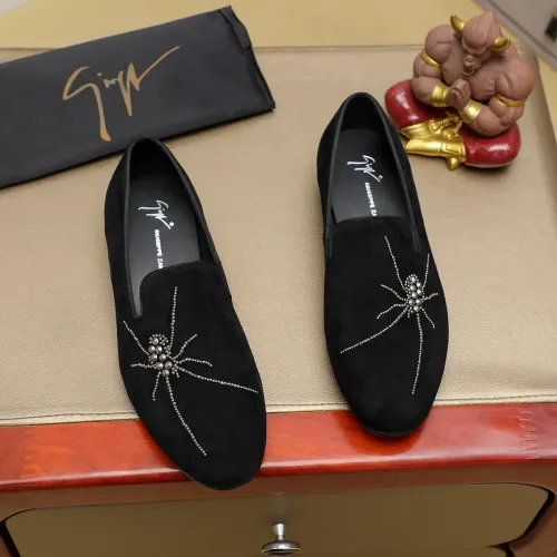 Cheap Giuseppe Zanotti GZ Leather Shoes For Men #1399799, $$82.00 USD On Giuseppe Zanotti GZ Leather Shoes