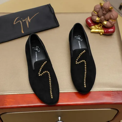 Cheap Giuseppe Zanotti GZ Leather Shoes For Men #1399802, $$82.00 USD On Giuseppe Zanotti GZ Leather Shoes