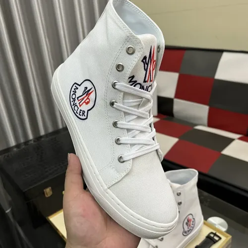 Replica Moncler High Tops Shoes For Men #1399820 $85.00 USD for Wholesale