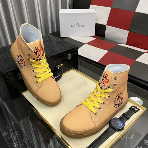 Replica Moncler High Tops Shoes For Men #1399821 $85.00 USD for Wholesale