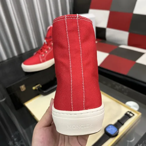 Replica Moncler High Tops Shoes For Men #1399822 $85.00 USD for Wholesale