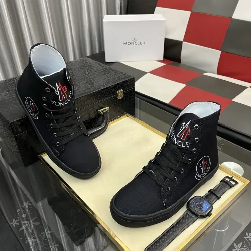 Replica Moncler High Tops Shoes For Men #1399823 $85.00 USD for Wholesale