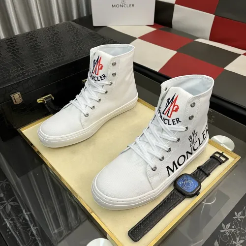 Replica Moncler High Tops Shoes For Men #1399824 $85.00 USD for Wholesale