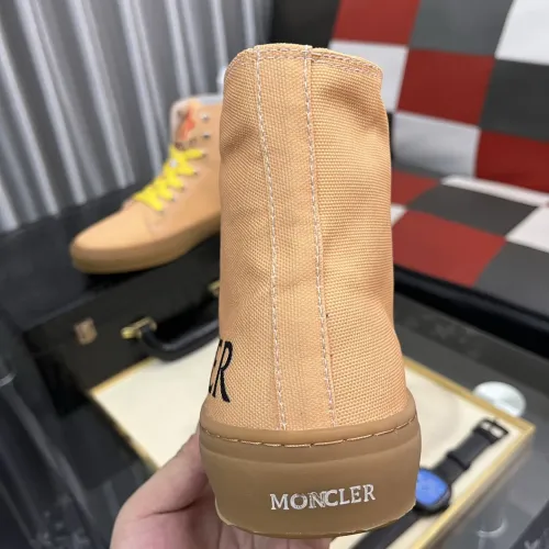 Replica Moncler High Tops Shoes For Men #1399825 $85.00 USD for Wholesale