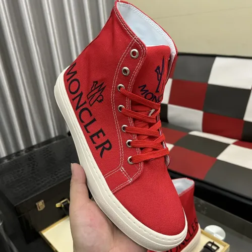 Replica Moncler High Tops Shoes For Men #1399826 $85.00 USD for Wholesale