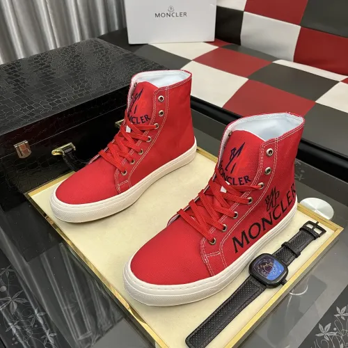 Replica Moncler High Tops Shoes For Men #1399826 $85.00 USD for Wholesale