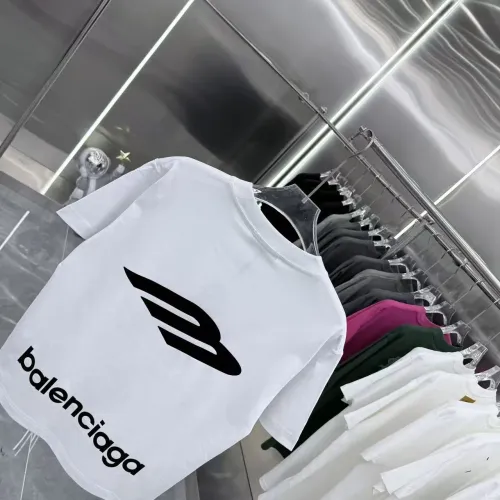 Replica Balenciaga T-Shirts Short Sleeved For Unisex #1399843 $40.00 USD for Wholesale