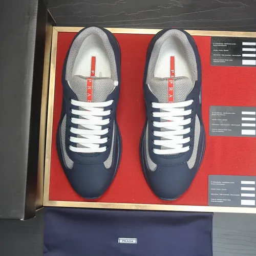 Replica Prada Casual Shoes For Men #1399923 $112.00 USD for Wholesale
