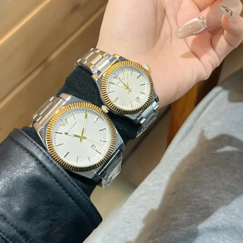 Replica Armani Watches In Gold For Unisex #1399944 $27.00 USD for Wholesale
