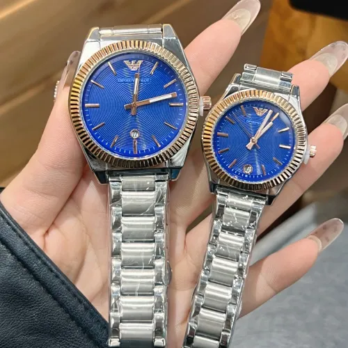 Cheap Armani Watches In Rose Gold For Unisex #1399947, $$27.00 USD On Armani Watches