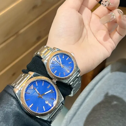 Replica Armani Watches In Rose Gold For Unisex #1399947 $27.00 USD for Wholesale