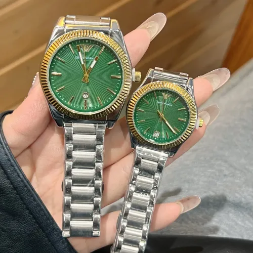 Cheap Armani Watches In Gold For Unisex #1399950, $$27.00 USD On Armani Watches