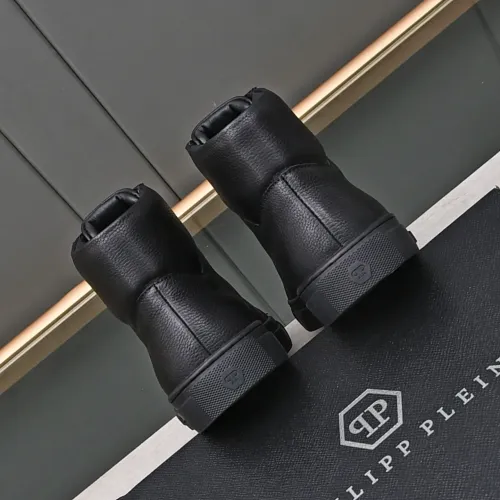 Replica Philipp Plein PP High Tops Shoes For Men #1400015 $88.00 USD for Wholesale