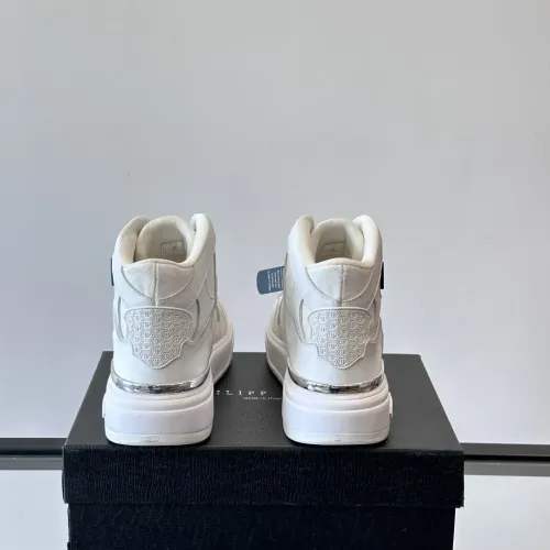 Replica Philipp Plein PP High Tops Shoes For Men #1400020 $150.00 USD for Wholesale