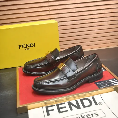 Cheap Fendi Leather Shoes For Men #1400058, $$98.00 USD On Fendi Leather Shoes