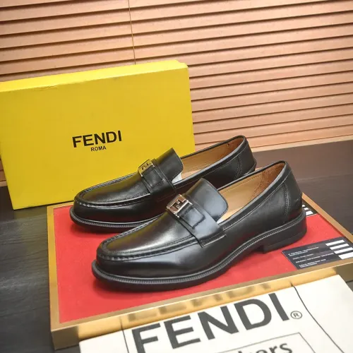 Cheap Fendi Leather Shoes For Men #1400059, $$98.00 USD On Fendi Leather Shoes