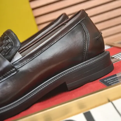 Replica Fendi Leather Shoes For Men #1400060 $98.00 USD for Wholesale