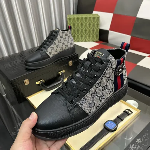 Cheap Gucci High Tops Shoes For Men #1400087, $$85.00 USD On Gucci High Tops Shoes
