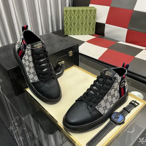 Replica Gucci High Tops Shoes For Men #1400087 $85.00 USD for Wholesale