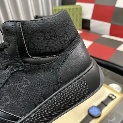 Replica Gucci High Tops Shoes For Men #1400091 $85.00 USD for Wholesale