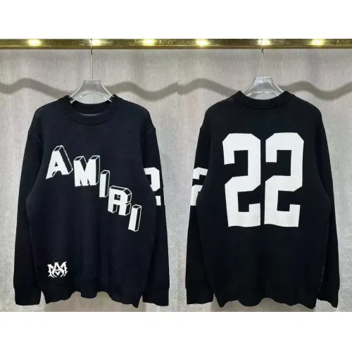 Cheap Amiri Sweaters Long Sleeved For Unisex #1400108, $$48.00 USD On Amiri Sweaters