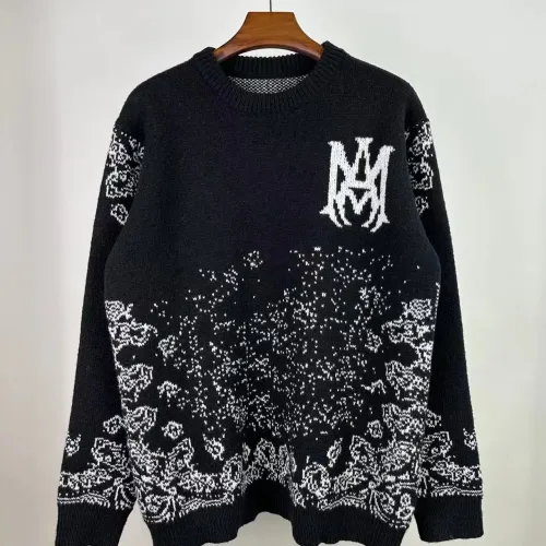 Cheap Amiri Sweaters Long Sleeved For Unisex #1400129, $$48.00 USD On Amiri Sweaters