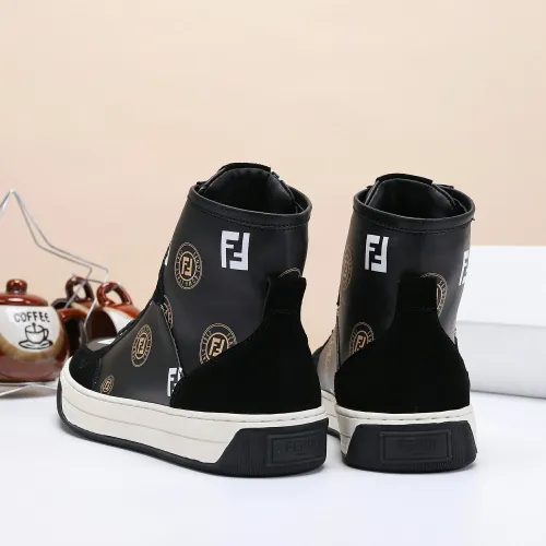 Replica Fendi High Tops Casual Shoes For Men #1400172 $80.00 USD for Wholesale