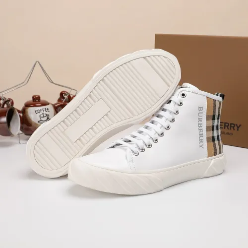 Replica Burberry High Tops Shoes For Men #1400173 $80.00 USD for Wholesale